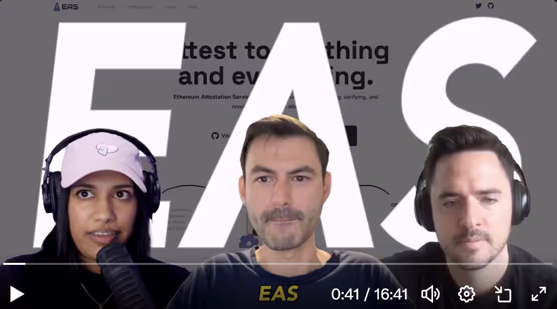 Ethereum Attestion Service (EAS)